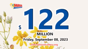 谁将赢得2023年9月8日的1.22亿美元Mega Millions彩票大奖？