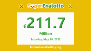 SuperEnalotto 彩券奖金已达 2亿1170万欧元，目前尚无获奖者出现。